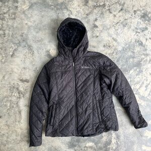 Columbia Black Quilted Puffer Jacket